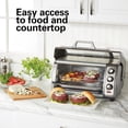 thumbnail image 2 of Large-capacity air fryer bread toaster set, capable of holding 6 slices or a 12-inch pizza, featuring 4 cooking modes, easy to use, made of stainless steel, 2 of 6