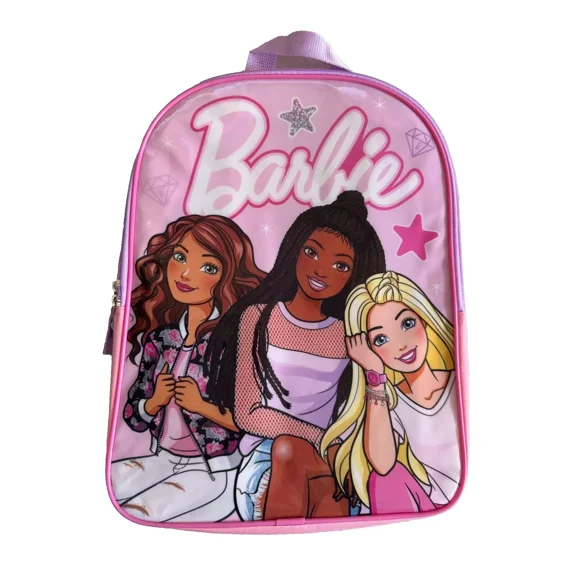 Barbie 15" Canvas Large School Backpack