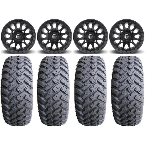 Fuel Vector MB 14" Wheels 31" MotoHammer Tires Can-Am Maverick X3 / Honda Pioneer 1000 / Talon