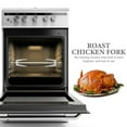 thumbnail image 3 of LIFKOME 1set Rotating Chicken Forks For Air Fryer Grill Bbq Accessories For Handling At Home Outdoor Parties, 3 of 8