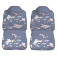 thumbnail image 5 of Fotbe Watercolor Flowers Butterfly Pattern Automotive Seat Covers for Cars Trucks and SUVs – Car Seat Covers for Front Seats,Protective Seat Covers,Vehicle Seat Covers, Set of 2, 5 of 9
