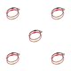 thumbnail image 2 of Minnieouse 2 Pieces Tibetan Copper Beads Bracelet Knot Men Women Jewelry Adjustable Red Bangle Lucky Lover Black Braided Drawstring Type2 NO2, 2 of 6