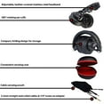 thumbnail image 5 of LyxPro Over-Ear Headphones, Closed Back, 15Hz-26kHz, 114dB Sensitivity, 5 of 10