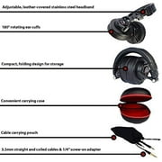 LyxPro Over-Ear Headphones, Closed Back, 15Hz-26kHz, 114dB Sensitivity
