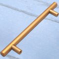 thumbnail image 1 of Tiradores De Puertas De Armarios Manija de barra en T Manijas de puerta de gabinete Euro para cocina/dormitorio/baño (oro 180 mm) Sywqhk Para estrenar, 1 of 7