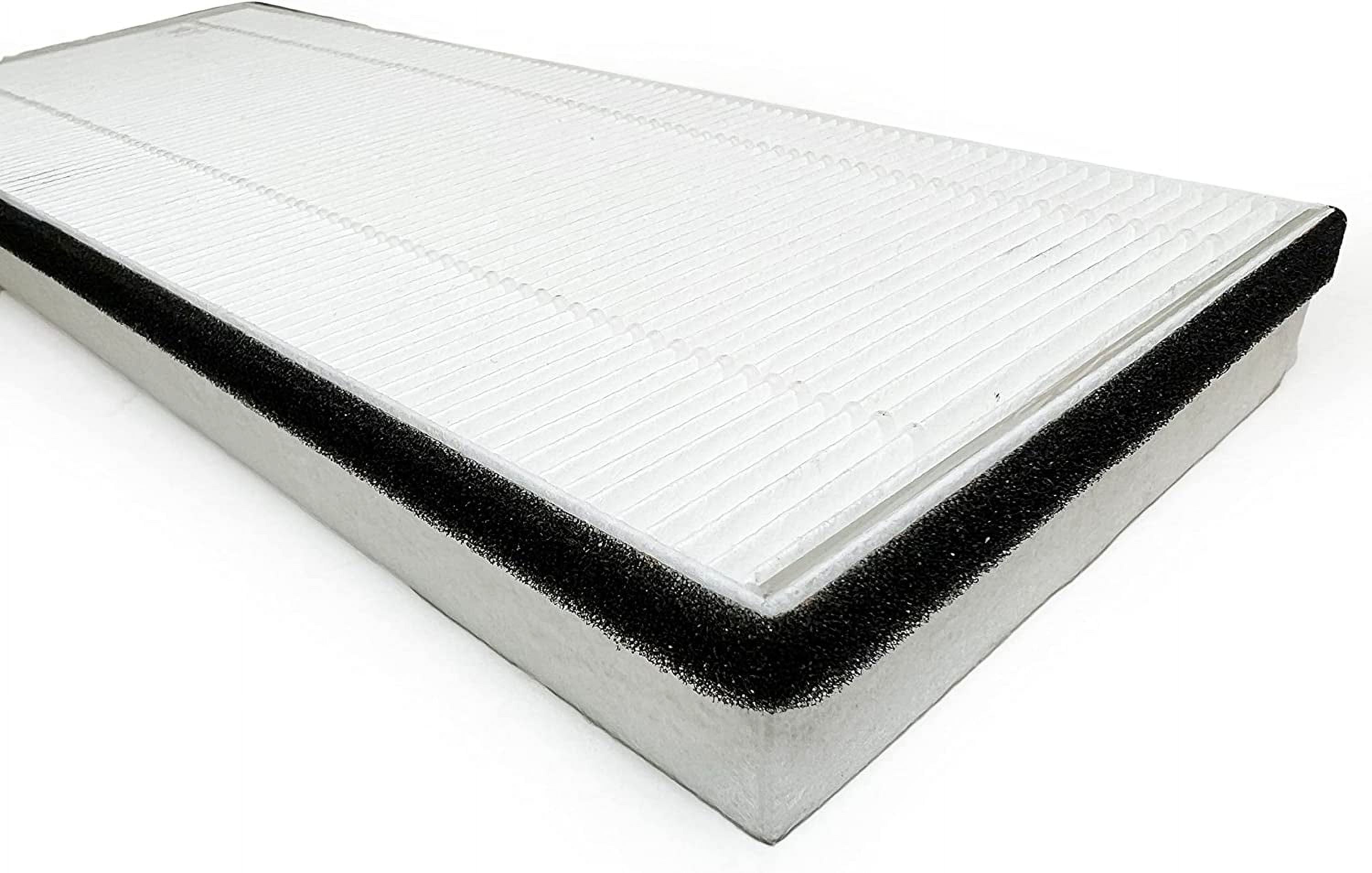 Nispira True HEPA Filter Replacement Compatible with Membrane Solutions MS18 Air Purifier Tower 2 Pack