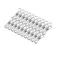 thumbnail image 6 of Clearance Under $5 20 Pack Stainless Steel Clothes Pins Utility Clips Hooks Clothespin Clothesline Clip For Home Laundry Office Outdoor Indoor Drying Cord, 6 of 7