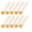 Size 4, variant on 10Pcs Artist Flat Paint Brushes Set Soft Bristle Handle with Gloves for Wall Cabinet Fence and Edges Painting