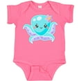 thumbnail image 3 of Inktastic Cute Octopus Blue with Star Boys or Girls Baby Bodysuit, 3 of 5