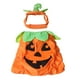 thumbnail image 2 of Disfraz de calabaza para mascotas ANIAC, sombrero y poncho ajustables para gatos, 2 of 7