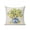 Beige, Yellow, variant on 1 Pack Outdoor Throw Pillow, Summer Lemons Waterproof Pillow with Insert Included, Brown Beige Farmhouse Botanical Linen Decorative Accent Cushion Sofa Pillows for Patio Porch, 16 x 16 In