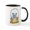 White/Black Inside, variant on CafePress - Easter Chin Mug - 11 oz Ceramic Mug - Novelty Coffee Tea Cup