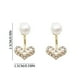 thumbnail image 3 of Pendientes para mujer, regalos para mujer, pendientes de perlas, pendientes de perlas pequeños y exquisitos, pendientes de perlas, 3 of 5