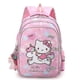 thumbnail image 2 of Hello Kitty Cartoon Children's Schoolbag Primary School Students Grades 1-3 Backpacks Kindergarten Large Class Children Girl Bag, 2 of 3