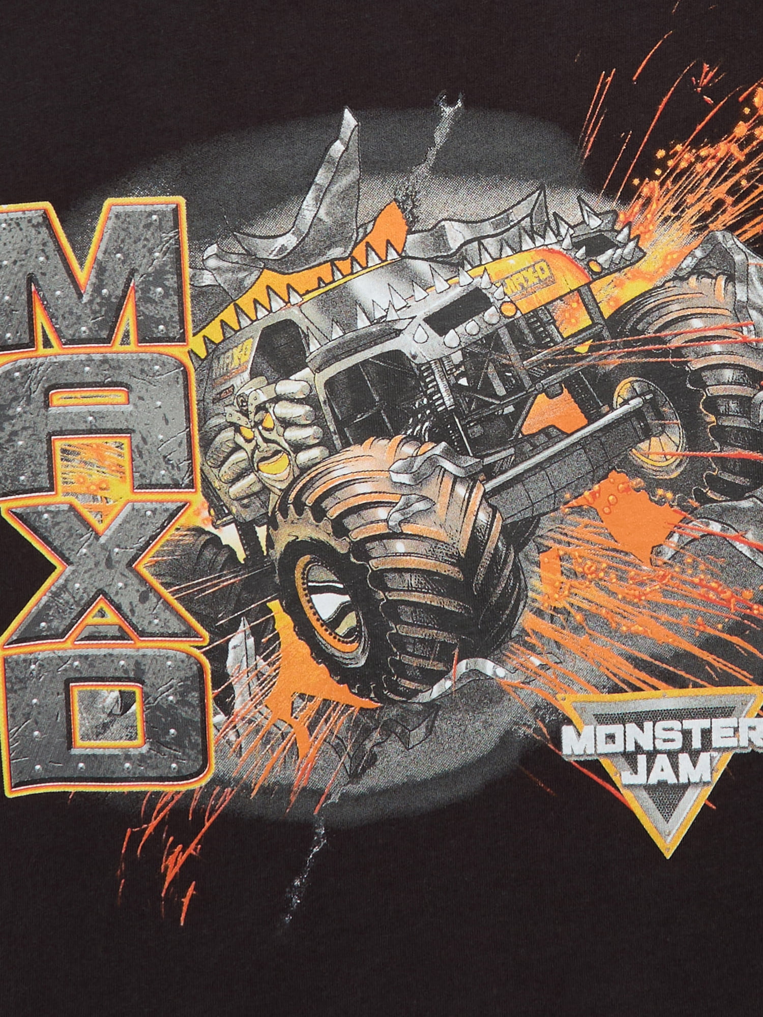 Monster Jam Toddler Boys MAXD Graphic Tee, Sizes 12M-5T