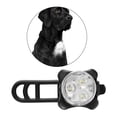 thumbnail image 1 of Collar de perro con luz colgante, linterna, luces para mascotas, lámpara con etiqueta para correr de noche, 1 of 8