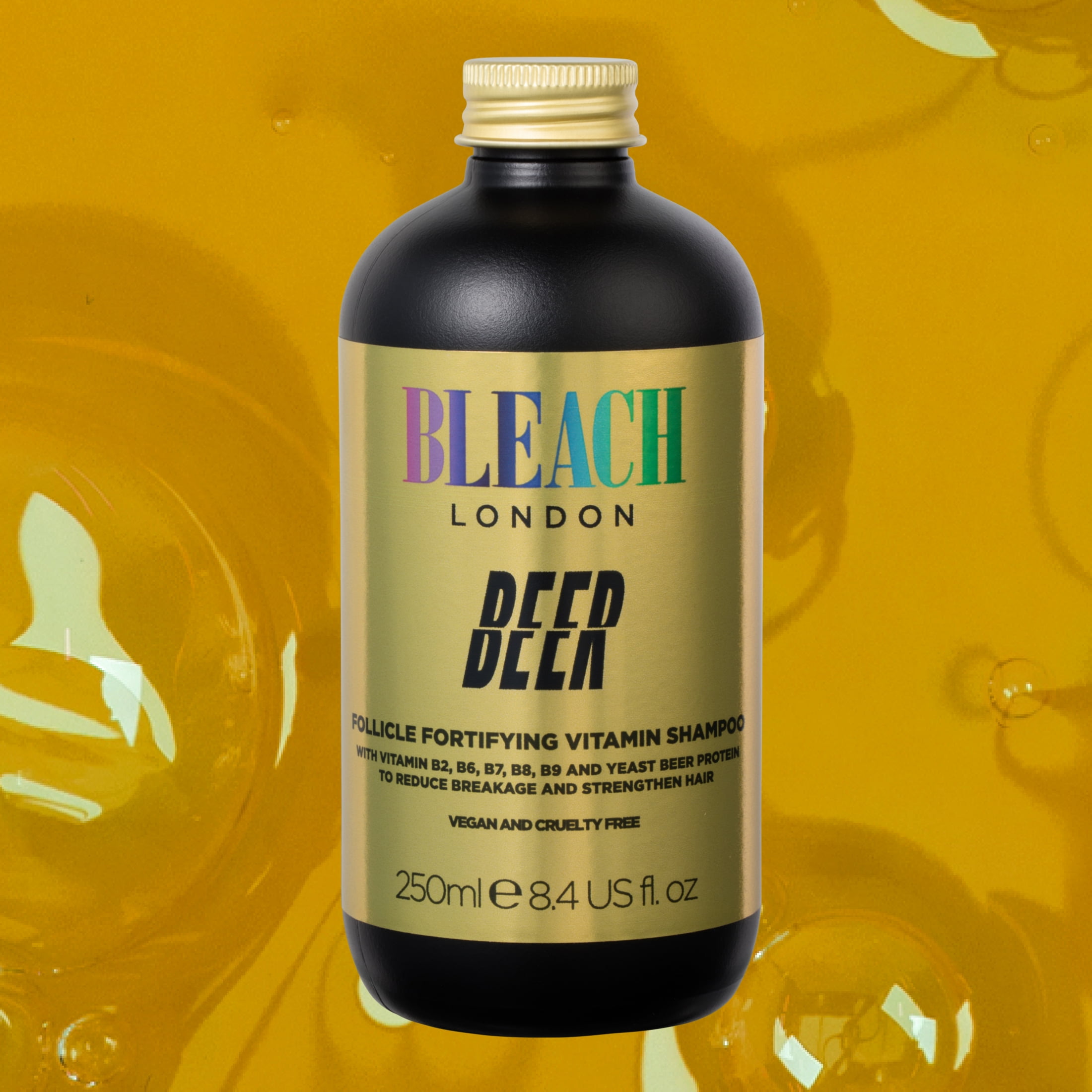 gentagelse Selvrespekt Utilgængelig Bleach London Beer Color-Toning & Nourishing Shampoo, 8.45 oz - Walmart.com