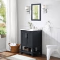 thumbnail image 6 of Ove Decors Vegas 24 W x 19" D Freestanding Bathroom Vanity with Sink, Dark Charcoal, 6 of 8