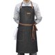 thumbnail image 4 of Delantal con gancho para el cuello y bolsillos para hombre: ropa de trabajo para restaurantes, barbacoas y panaderías, 4 of 4