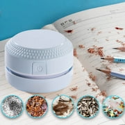 GBSELL Home Clearance Desktop Vacuum Cleaner Mini Small Rubber Confetti Keyboard Cleaner Portable Automatic Collector Gifts for Women Men Mom Dad
