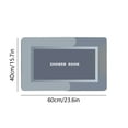 thumbnail image 3 of Super Absorbent Quick Dry Bath Rug | Non Slip Rubber Backing | Washable Bathroom Floor Mat | Modern Shower Rug for Bathtub & Shower Room | 16x24 Inch, 3 of 8