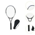 thumbnail image 6 of yotijay Tennis Racket Only Comfortable Nonslip Grip for Adults for Park Beach Garden Black, 6 of 9