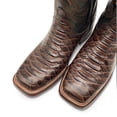 thumbnail image 4 of The Western Shops Men’s Leather Cowboy Boot Square Toe Embossed Python Print, 4 of 7