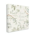thumbnail image 3 of Stupell Industries Love Lives Here Cursive Botanical Branches Phrase Graphic Art Gallery Wrapped Canvas Print Wall Art, Design by Lanie Loreth, 3 of 7