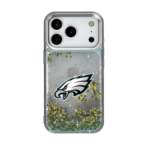 Philadelphia Eagles Linen Logo iPhone Glitter Case