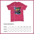 thumbnail image 5 of Tee Hunt Dean Russo Thoughtful Cat T-Shirt Colorful Pet Kitten Eyes Men's Tee, Hot Pink, Medium, 5 of 5