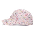 thumbnail image 7 of Toddler Baseball Cap Cute Floral Printed Summer Breathable Sun Hat for Kid Girls Adjustable Curved Brim Outdoor Visor Caps Pink, 7 of 7