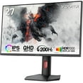 thumbnail image 1 of KOORUI 27 Pouces 2560 x 1440 (2K) 200 Hz Moniteur de Jeu IPS FreeSync Premium (AMD Adaptive Sync) 98 % DCI-P3 S2721PM, 1 of 8