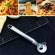 thumbnail image 4 of mfyjkho Cortador de fideos de acero inoxidable, herramienta manual para hacer pasta, rebanador de masa de acero 304 para fideos uniformes, uso en cocina, 1 pieza, 4 of 5