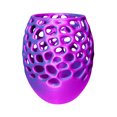 thumbnail image 1 of Colorido portalápices impreso en 3D, diseño moderno de panal, multicolor, ideal para el hogar, la escuela, el trabajo y el regalo, 1 of 2