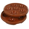 thumbnail image 4 of 2Pcs Ceramic Baking Pan Escargot Baking Plate Conch Plate Household Tableware, 4 of 8