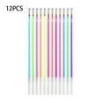 thumbnail image 2 of ZheElen 12 Pieces Gel Pen Refill Painting Writing Stationery Marker Replacement Office Marking Shinning Highlight Ink Ballpoint Type 3, 2 of 9