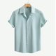 thumbnail image 1 of pstuiky camisetas de manga corta para hombre, Camisa informal de manga corta con botones y estampado playero para hombre camisas casuales para hombre l, 1 of 8