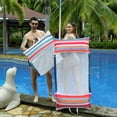 thumbnail image 3 of Hamacas flotantes para piscina FinduWill XL, paquete de 2 hamacas inflables, 3 of 7