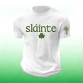 thumbnail image 2 of CONZONE St. Patrick's Day Men's T-Shirts Short Sleeve T Shirts for Men Casual Crew Neck Green Clover Graphic Lightweight Tees Soft Cozy Athletic Tops, 2 of 4