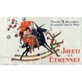 thumbnail image 3 of Leonetto Cappiello 14x10 Black Modern Framed Museum Art Print Titled - Toys and Etrennes (1922), 3 of 5