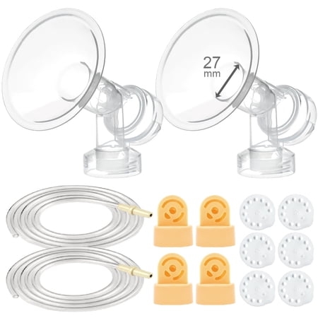 Maymom Flange Kit 27 mm Compatible with Medela Pump in Style Pump Lactina Symphony