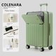 thumbnail image 3 of COLENARA maleta con carga USB apertura frontal maleta de embarque para ordenador portátil 20 "22" 24 "26" 28 pulgadas cubierta de carrito de gran capacidad equipaje de cabina, 3 of 4