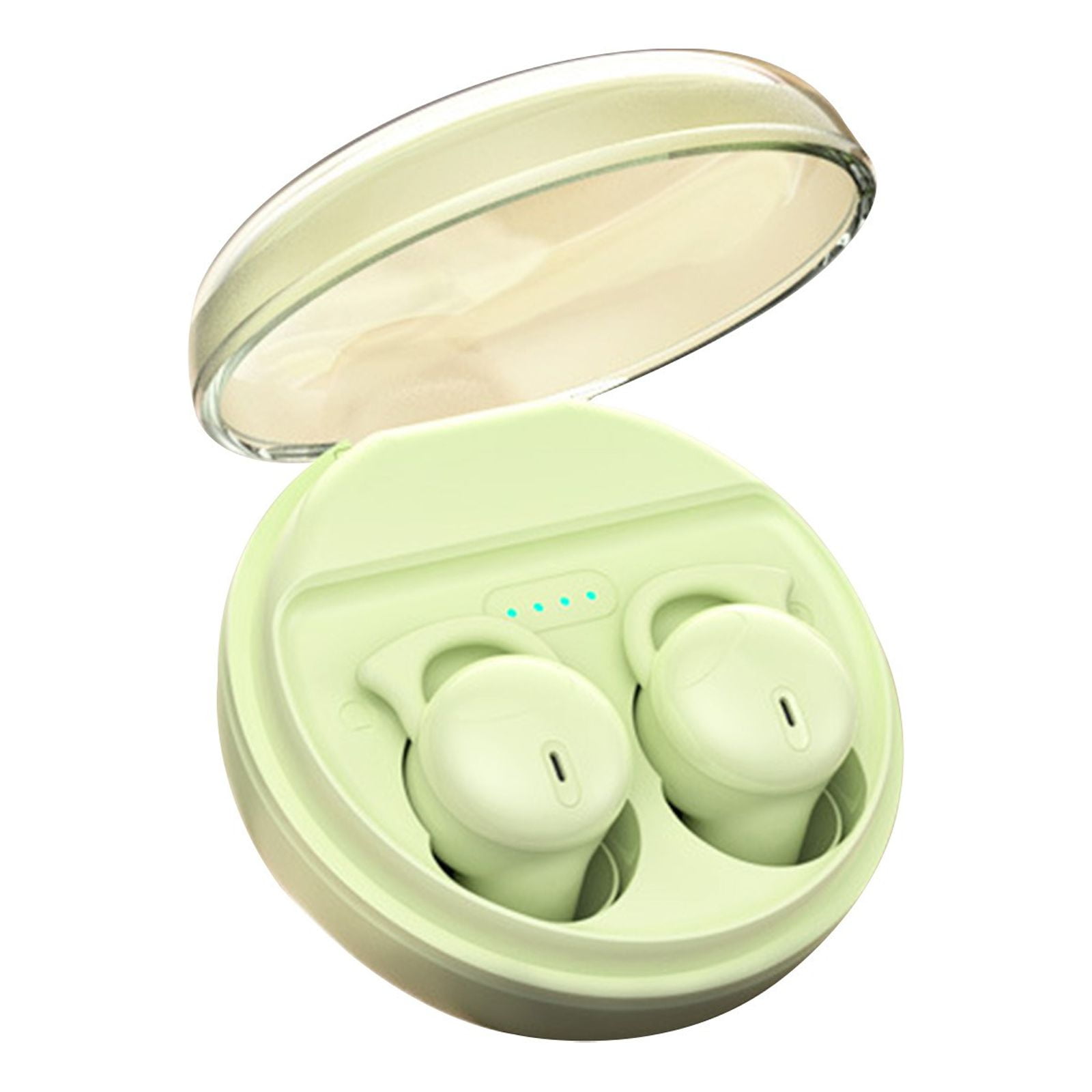 Sleep Earbuds Wireless Bluetooth Headset Bluetooth 5.3 Mini In Ear Dual Microphone Wearable Earphones For Sleeping