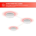 thumbnail image 6 of Universal Security Instruments Hardwire Smoke & Fire Alarm, with Battery Back-up, 6 of 7