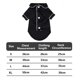 thumbnail image 2 of Pijamas de seda para perros pequeños y gatos, camisetas suaves para mascotas, ropa de descanso para cachorros, ropa de dormir para gatos (negro) M, 2 of 6