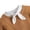 style7, variant on Fashion Front Tie White Fake Collar for Women Stand Detachable Collar Fake Girls Vintage Lace Ladies False Blouse Collar