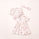 thumbnail image 3 of Gerber vestido blanco algodón 2 piezas para niña primavera y verano cómodos, 3 of 7