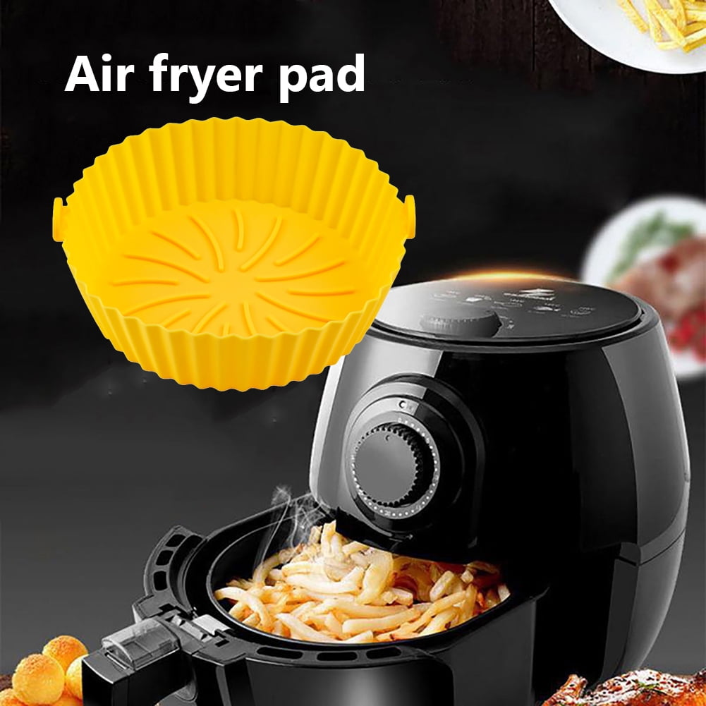 2pcs Silicone Air Fryer Liners Reusable Air Fryer Oven Replacement Air