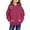 26#Hot Pink, variant on Cute Trendy Long Sleeve Pullover Hoodies Oversized Hooded Sweatshirts for Teen Girls, Winter Preppy Tween Tops Yellow 90