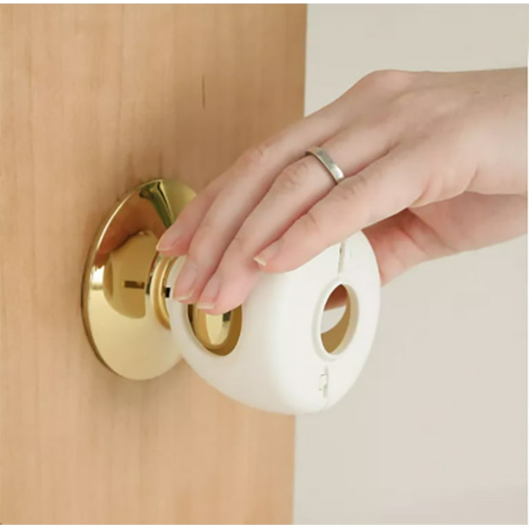 Safety 1st Parent Grip Door Knob Covers, White, One